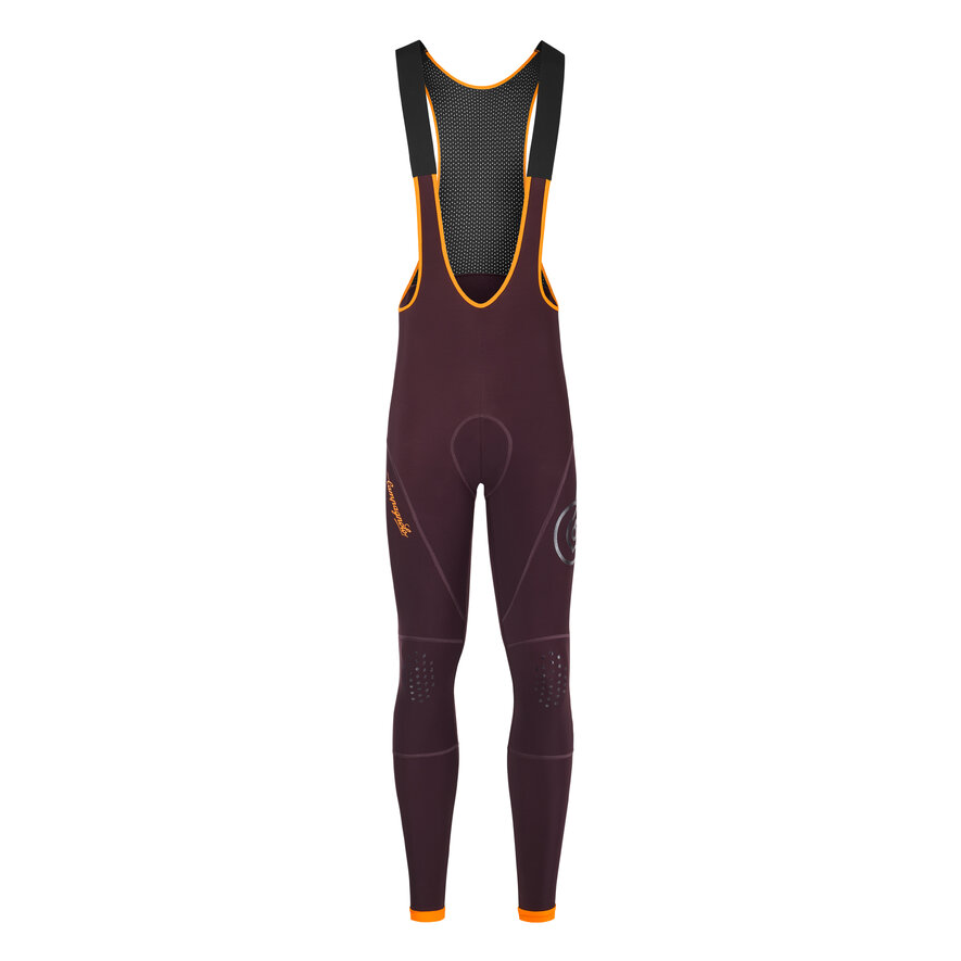 BECOME SPEED MEN'S WINTER BIB TIGHT, BORDEAUX, hi-res-1