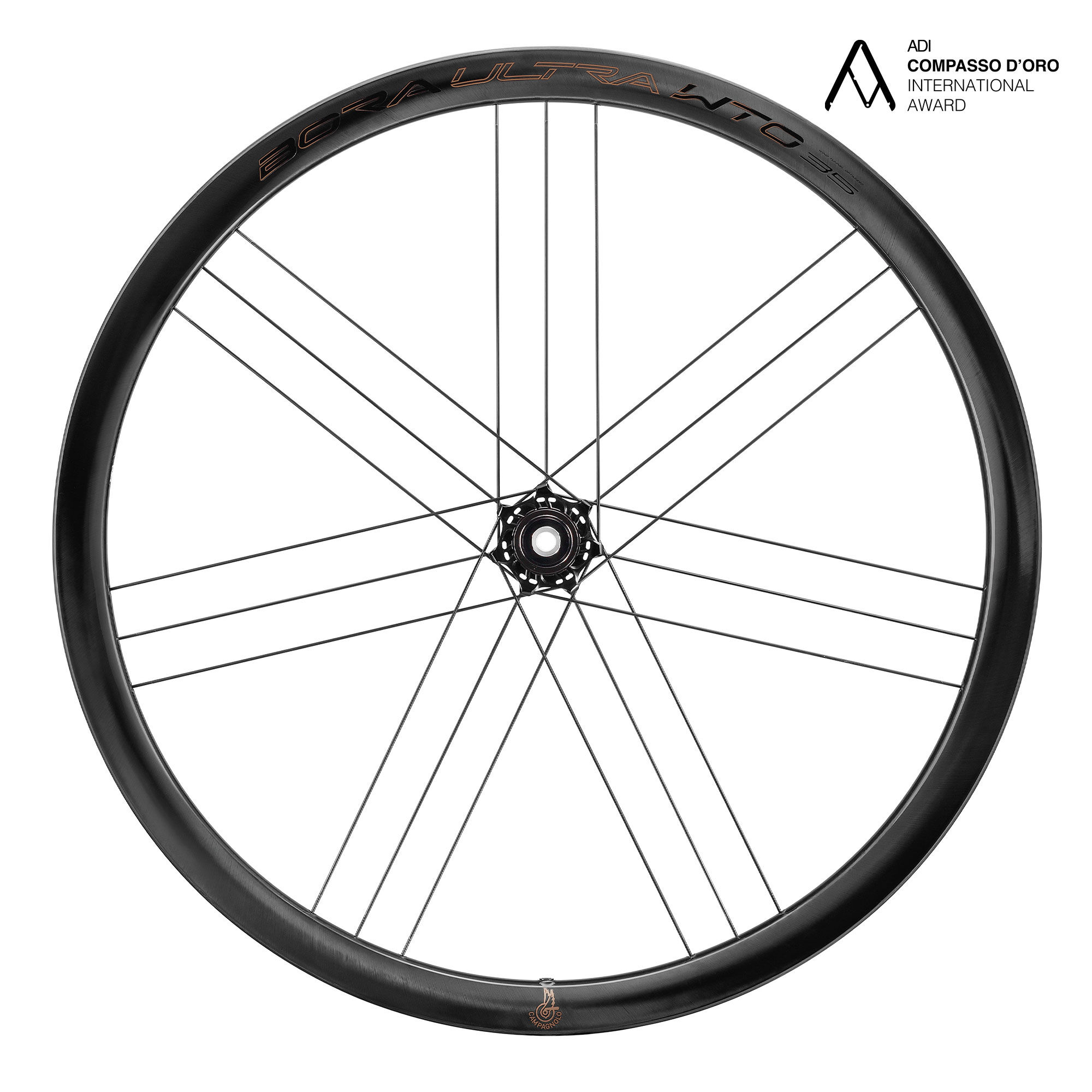 【美品】Campagnolo Bora Ultra 35 コルサスピード付 Campagnolo Bora Ultra 35 Clincher DarkLabel / カンパニョーロ