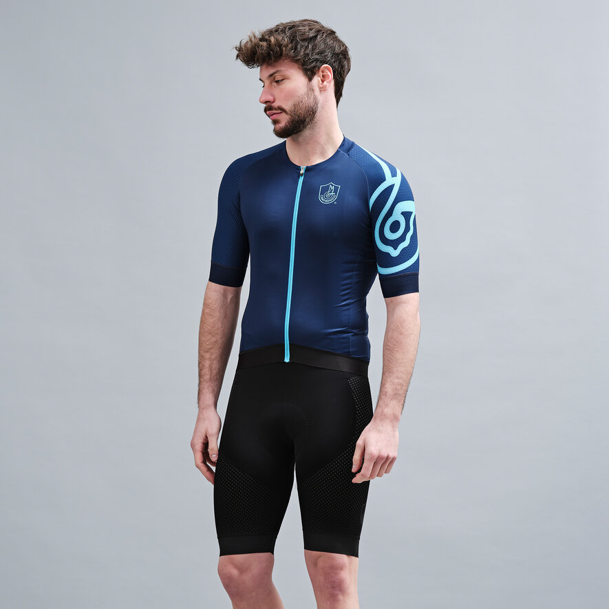 NEON JERSEY - SHORT SLEEVE - GREY, Blau, hi-res-1