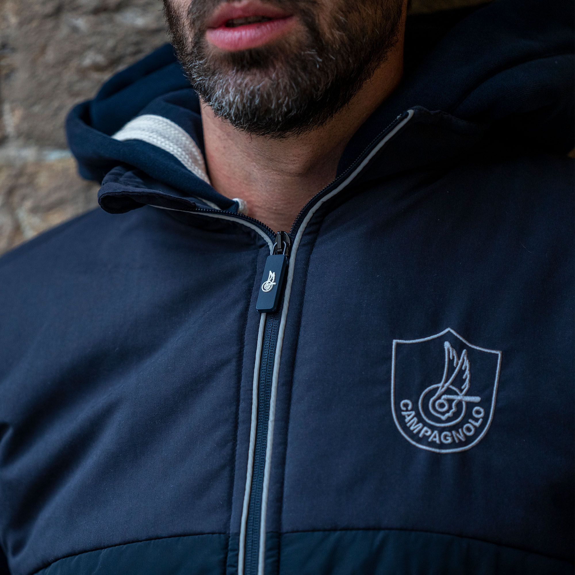 Campagnolo softshell new arrivals zip hood jacket