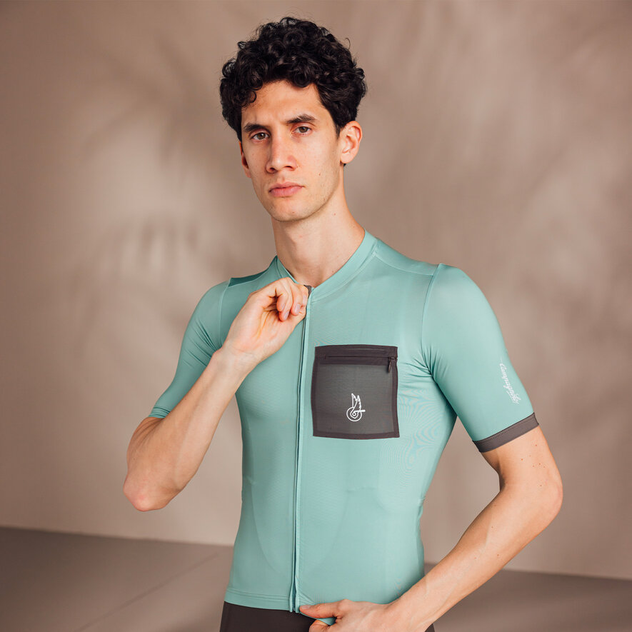 BECOME SPEED GRAVEL JERSEY - SHORT SLEEVE - BROWN, HELLGRÜN, hi-res-1