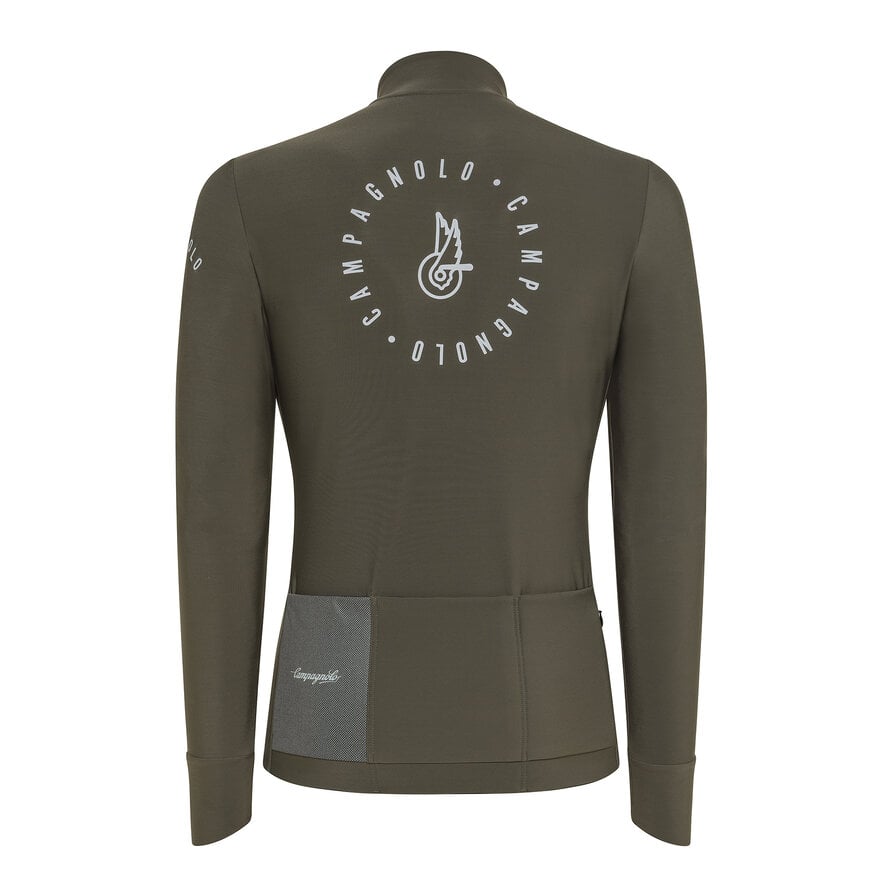 DREAM BIGGER THERMAL JERSEY - LONG SLEEVE - FOREST GREEN, VERDE, hi-res-1