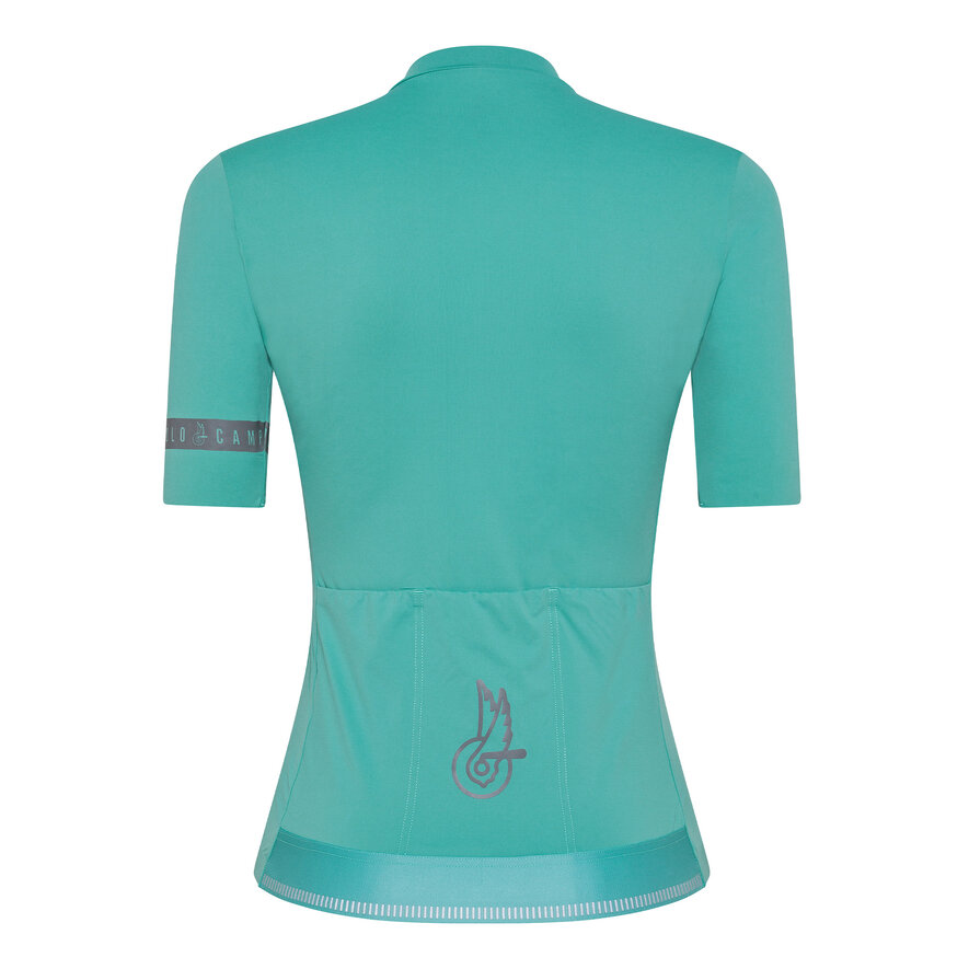 DREAM BIGGER TECH WOMAN JERSEY - SHORT SLEEVE - PEACH, Avatar, hi-res-1
