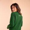 LOGO SWEATSHIRT - GREEN, GREEN, hi-res-1