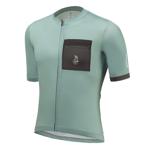 Green BECOME SPEED GRAVEL MAN JERSEY - Campagnolo S.r.l.