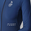 CROCE D AUNE WOMAN THERMAL JERSEY - LONG SLEEVE - DARK BLUE, BLAU, hi-res-1