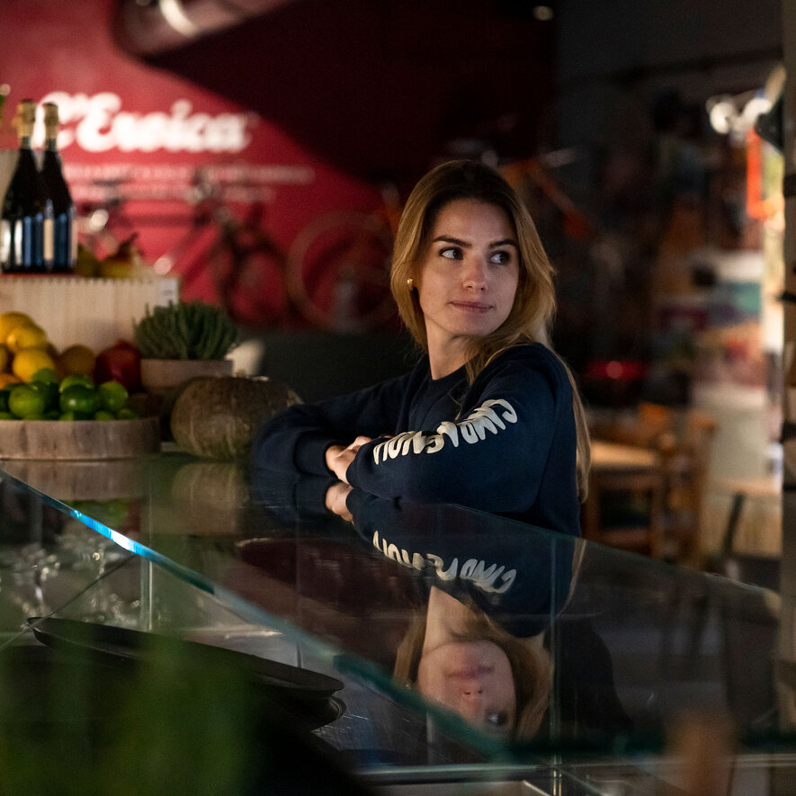 SWEATSHIRT BLUE, Blue, hi-res-1
