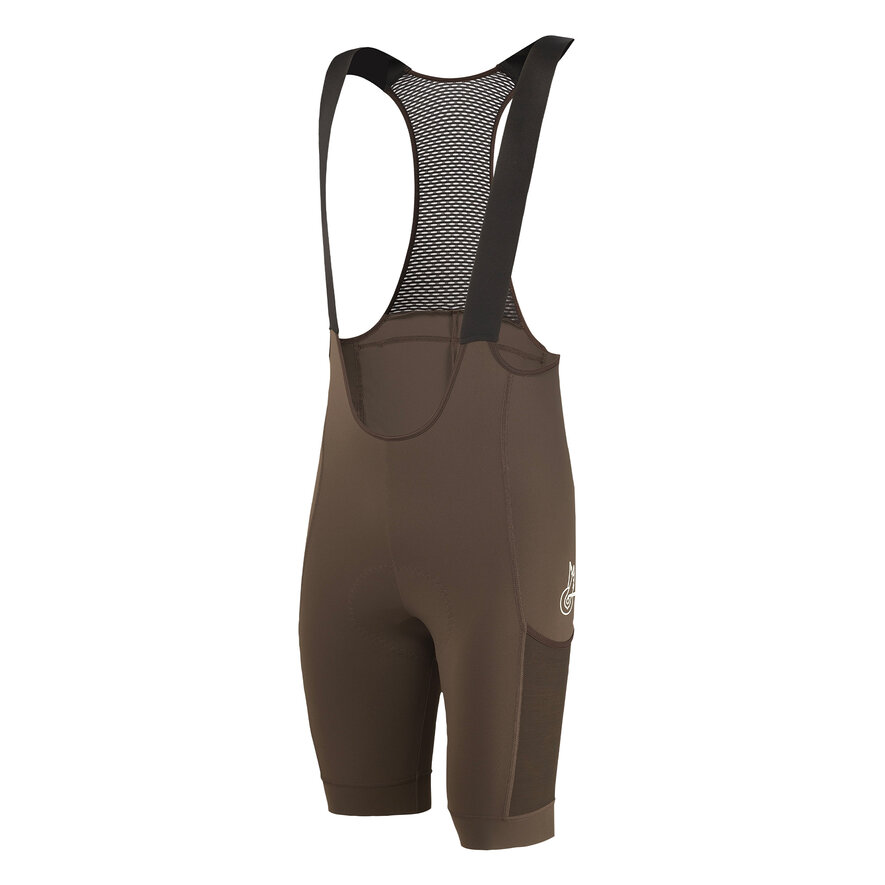 BECOME SPEED BIB - SHORT - BROWN, BROWN, hi-res-1