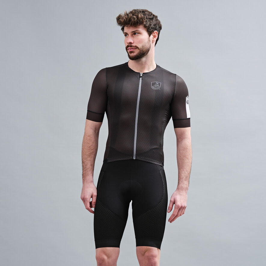 OSSIGENO JERSEY - SHORT SLEEVE - GREY, Nero, hi-res-1