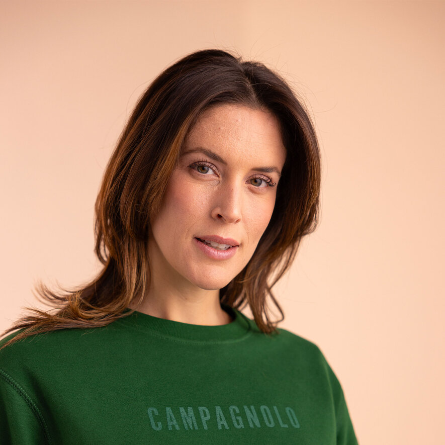 LOGO SWEATSHIRT - GREEN, GREEN, hi-res-1