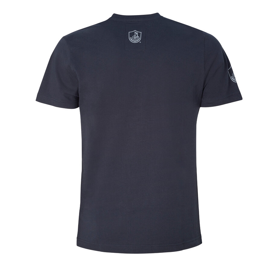 T-SHIRT BLUE MAN BREV INTERN, Blue, hi-res-1