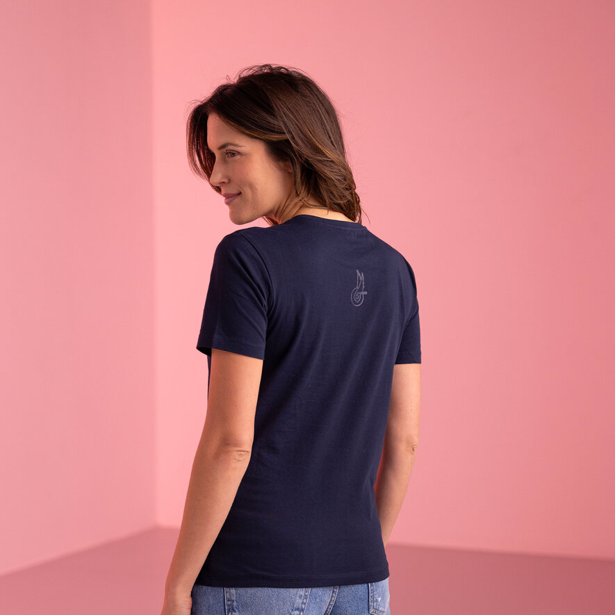 WINGED LOGO T-SHIRT - BLUE, BLUE, hi-res-1
