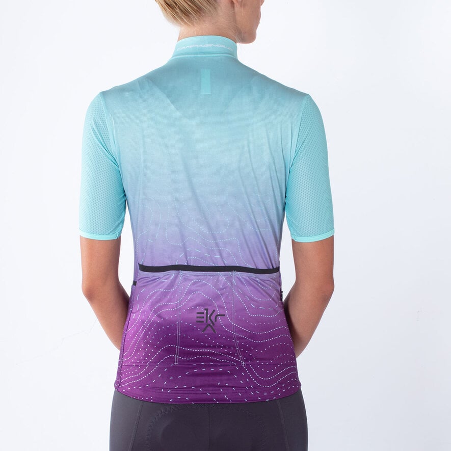 ROBAAN WOMAN JERSEY - SHORT SLEEVE - MINT/PURPLE, VIOLET, hi-res-1
