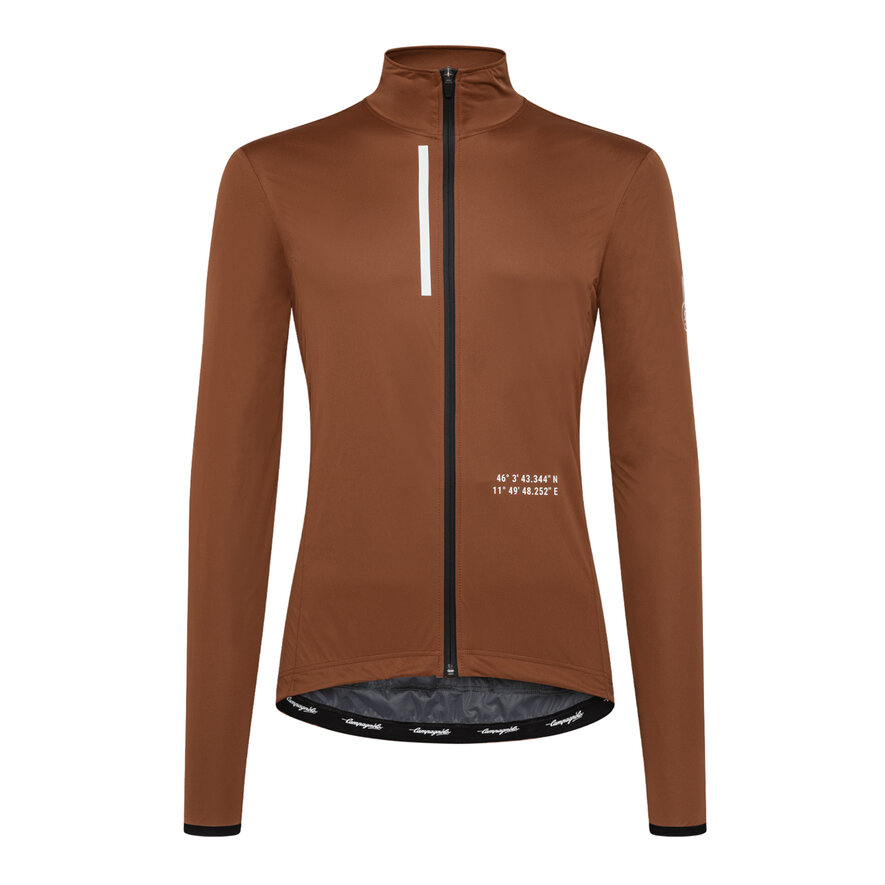 CROCE D AUNE WINTER LIGHT JACKET - BROWN, Brown, hi-res-1