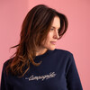LOGO SWEATSHIRT - GREEN, AZUL, hi-res-1