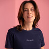 WINGED LOGO T-SHIRT - BLUE, BLEU, hi-res-1