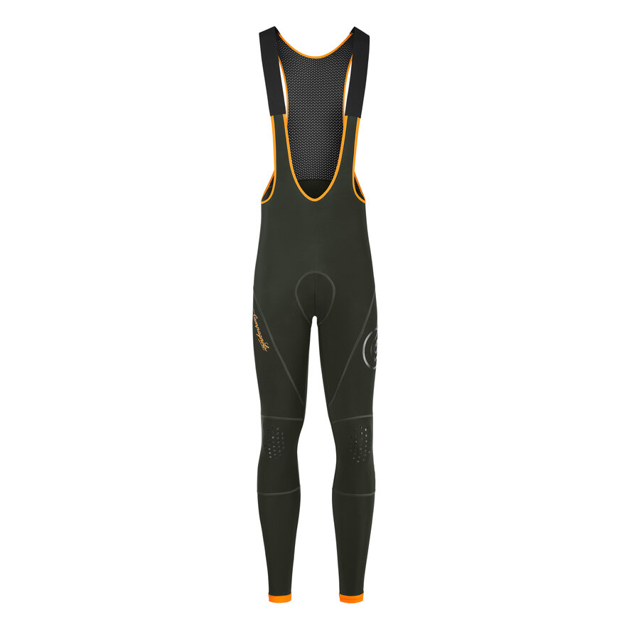 BECOME SPEED MEN'S WINTER BIB TIGHT, GREEN, hi-res-1