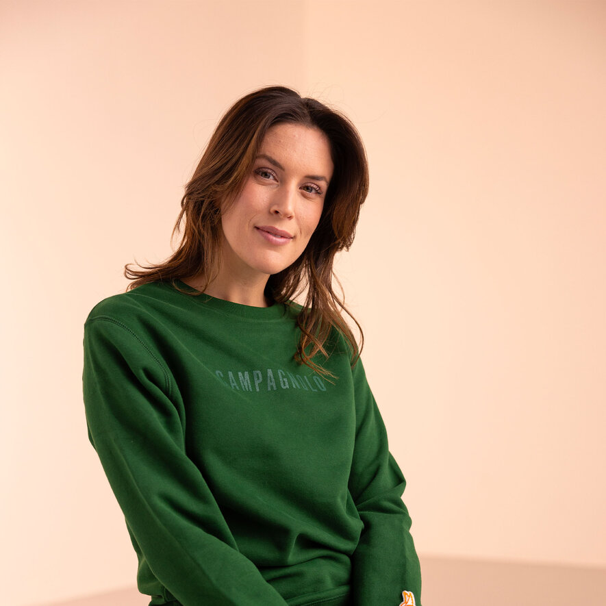 LOGO SWEATSHIRT - GREEN, GREEN, hi-res-1