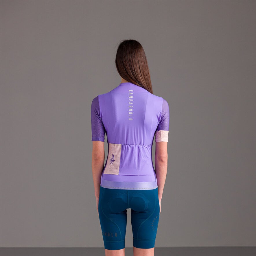 BECOME SPEED RACE JERSEY - SHORT SLEEVE - GREEN, LILAC/PINK, hi-res-1