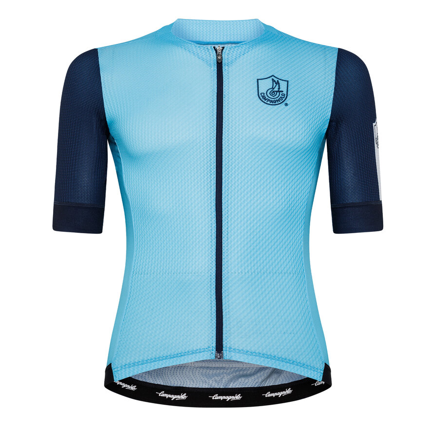 OSSIGENO JERSEY - SHORT SLEEVE - GREY, Bleu Clair, hi-res-1