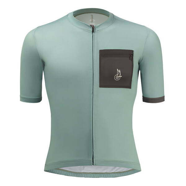 Green BECOME SPEED GRAVEL MAN JERSEY - Campagnolo S.r.l.