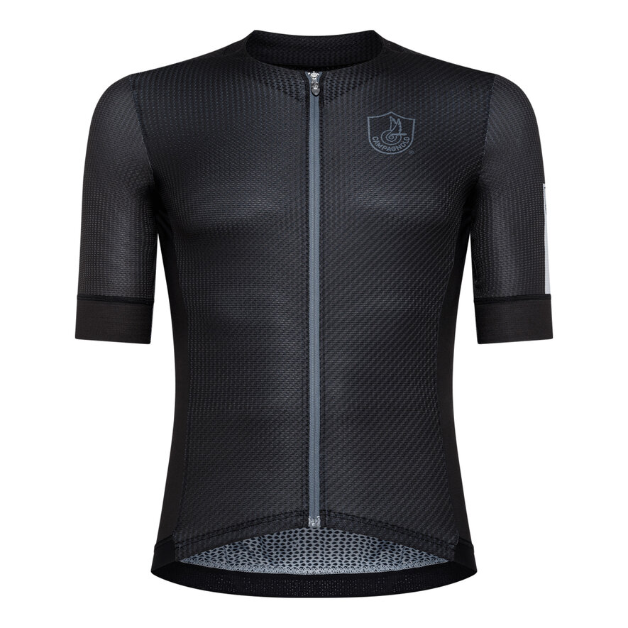 OSSIGENO JERSEY - SHORT SLEEVE - GREY, Nero, hi-res-1