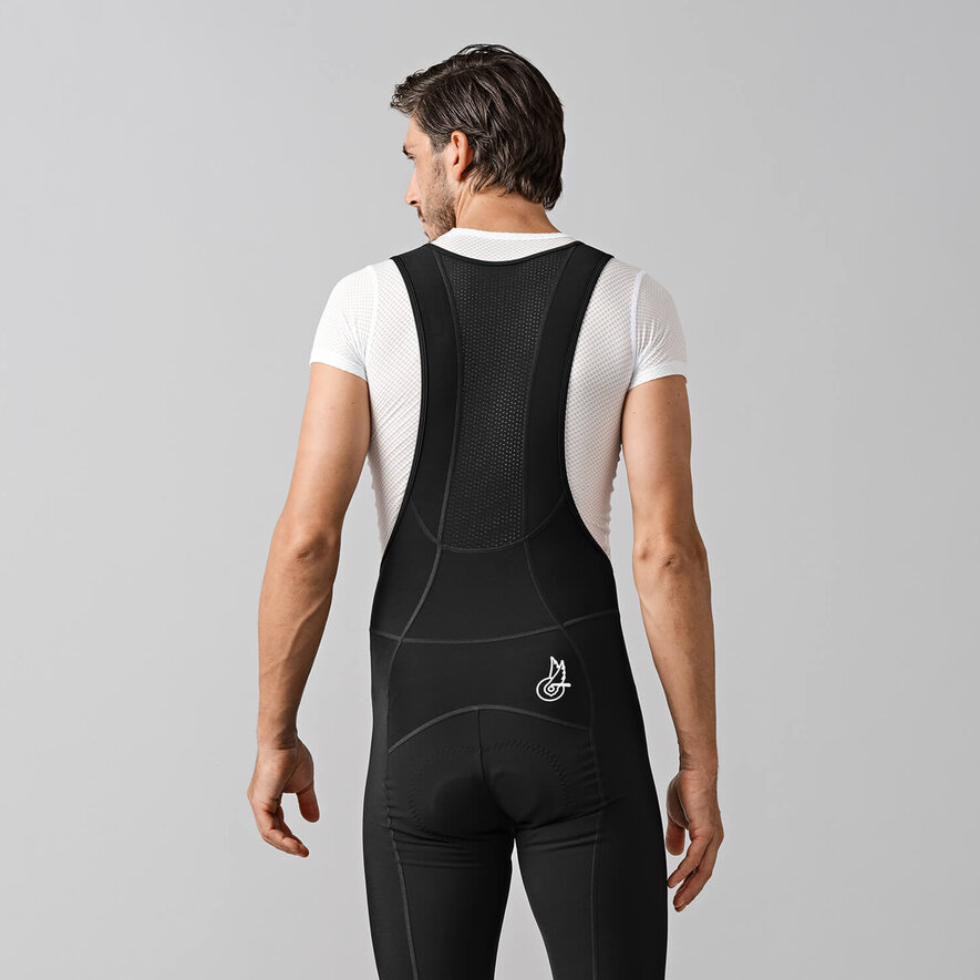 CROCE D AUNE WINTER BIB - TIGHT - BLACK, Black, hi-res-1
