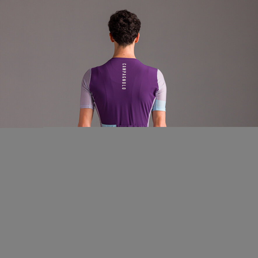 BECOME SPEED RACE JERSEY - SHORT SLEEVE - PURPLE, VIOLET/LIGHT BLUE, hi-res-1