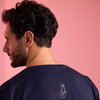 T-SHIRT LOGO BLUE, BLUE, hi-res-1