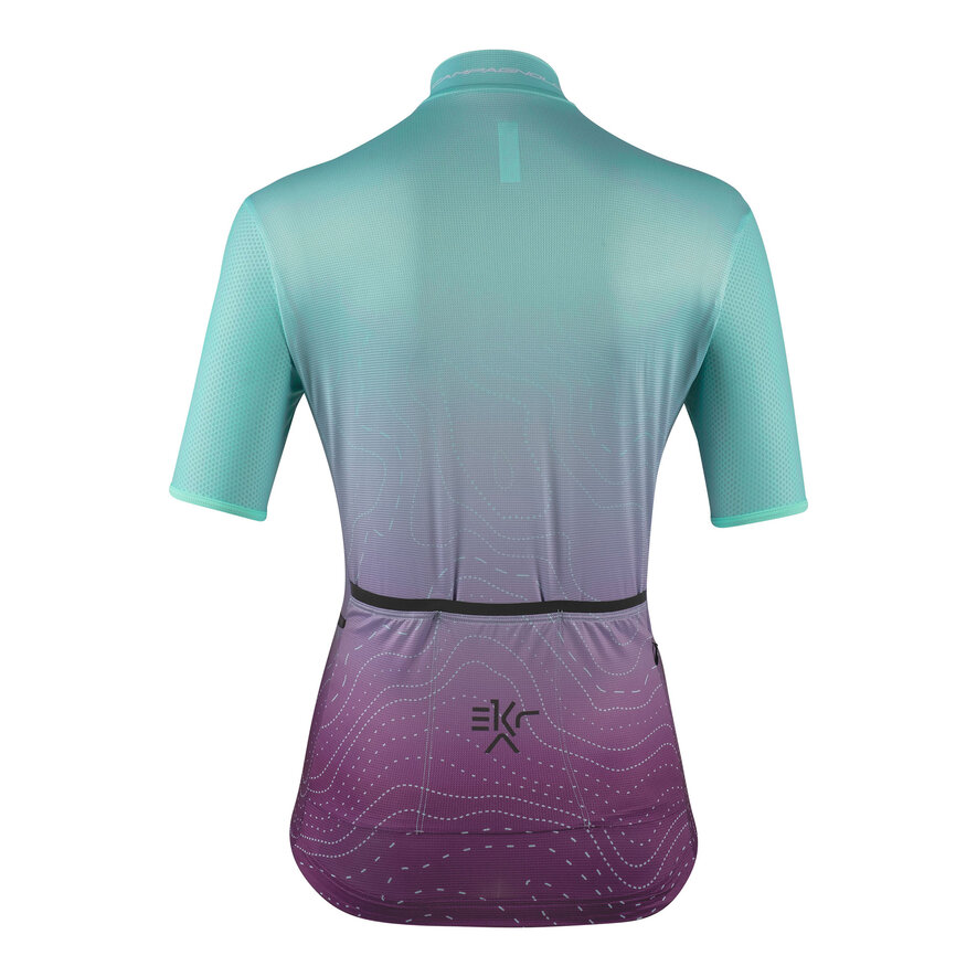 ROBAAN WOMAN JERSEY - SHORT SLEEVE - MINT/PURPLE, Violett, hi-res-1