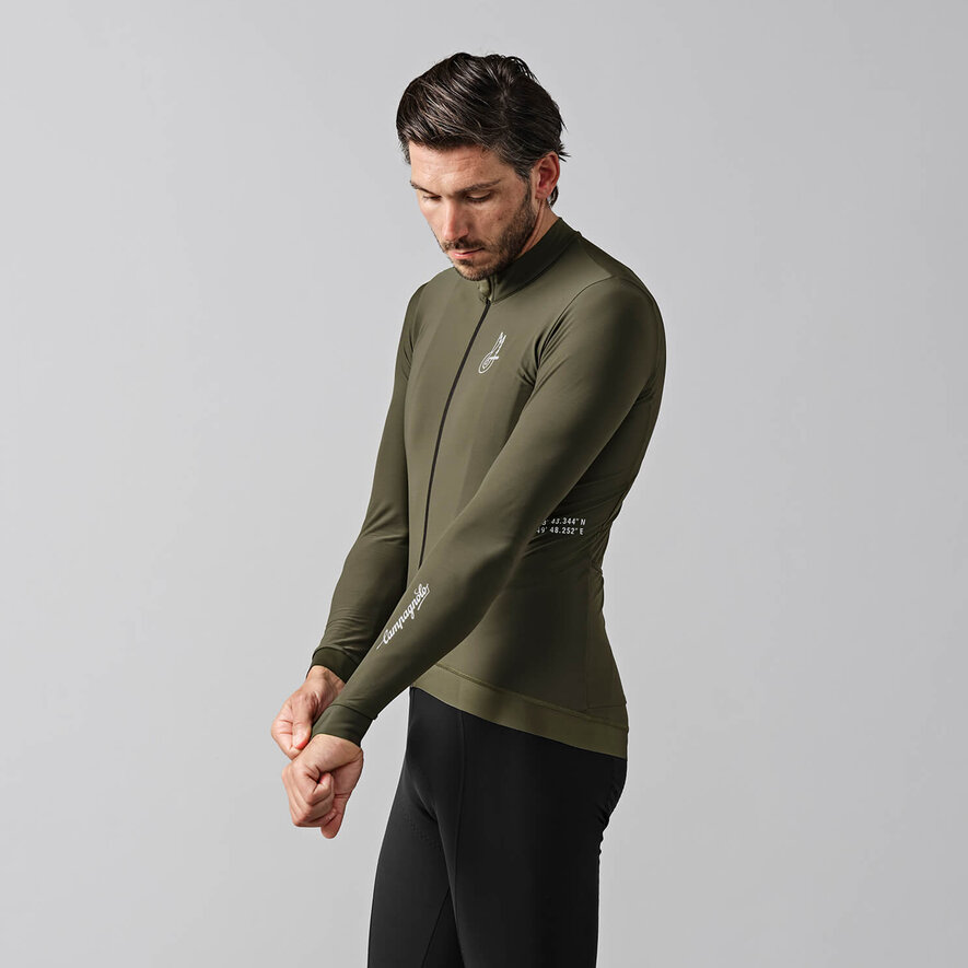 CROCE D AUNE THERMAL JERSEY - LONG SLEEVE - GREEN, GREEN, hi-res-1