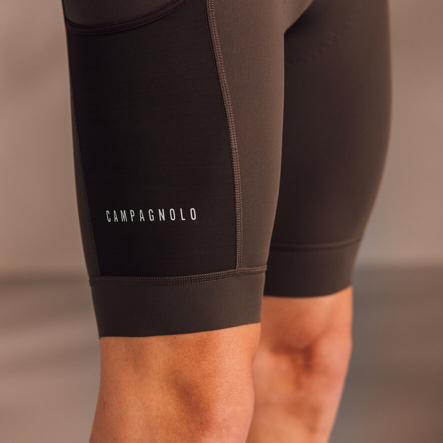 BECOME SPEED BIB - SHORT - BROWN, MARRÓN, hi-res-1
