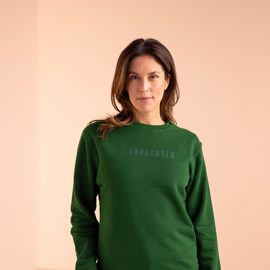 LOGO SWEATSHIRT - GREEN, GREEN, hi-res-1