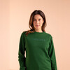 LOGO SWEATSHIRT - GREEN, GREEN, hi-res-1