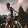 LUSAAN WOMAN SHETLAND  JERSEY - SHORT SLEEVE - MINT/PURPLE, VIOLET, hi-res-1