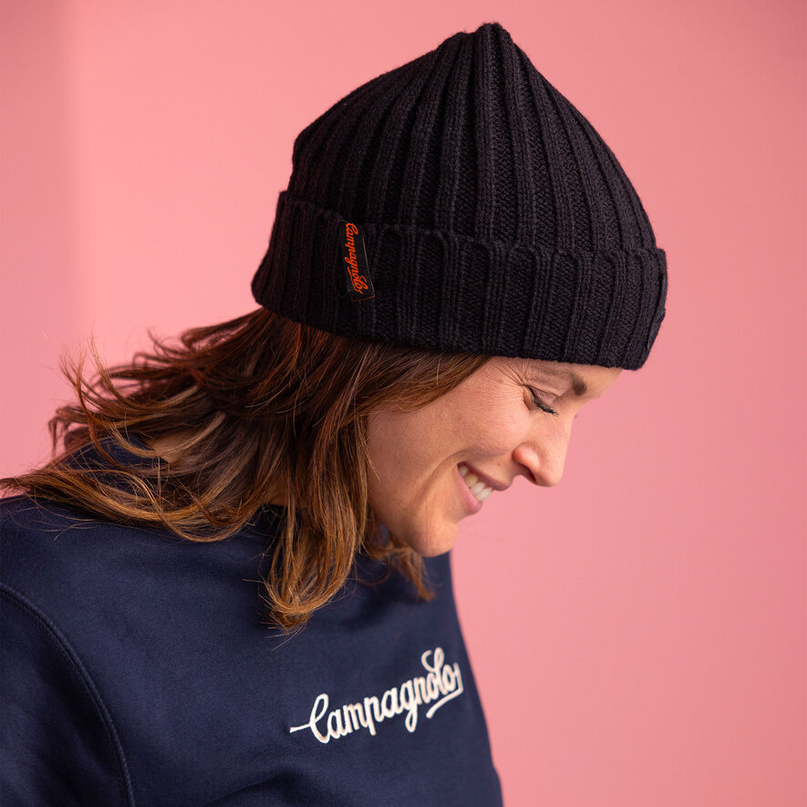 CAMPAGNOLO BEANIE, BLACK, hi-res-1