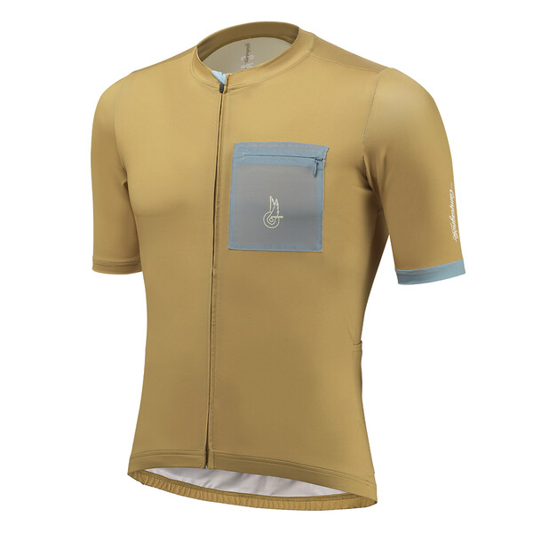 Brown BECOME SPEED GRAVEL MAN JERSEY - Campagnolo S.r.l.