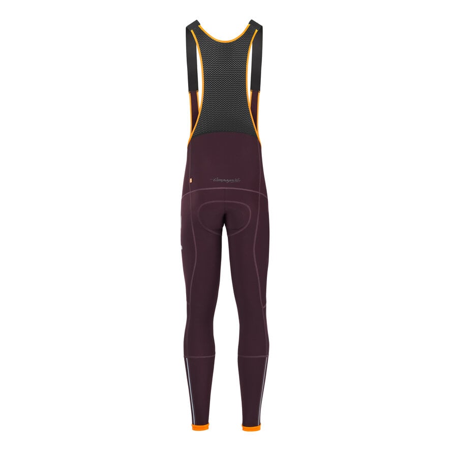 BECOME SPEED MEN'S WINTER BIB TIGHT, BORDEAUX, hi-res-1