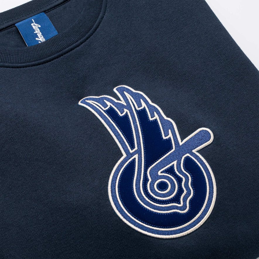WINGED LOGO SWEATSHIRT - BLUE, BLUE, hi-res-1