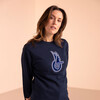 WINGED LOGO SWEATSHIRT - BLUE, BLUE, hi-res-1