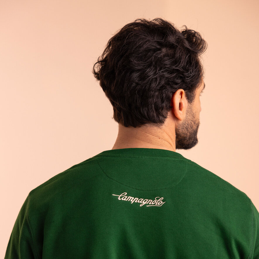 LOGO SWEATSHIRT - GREEN, GREEN, hi-res-1