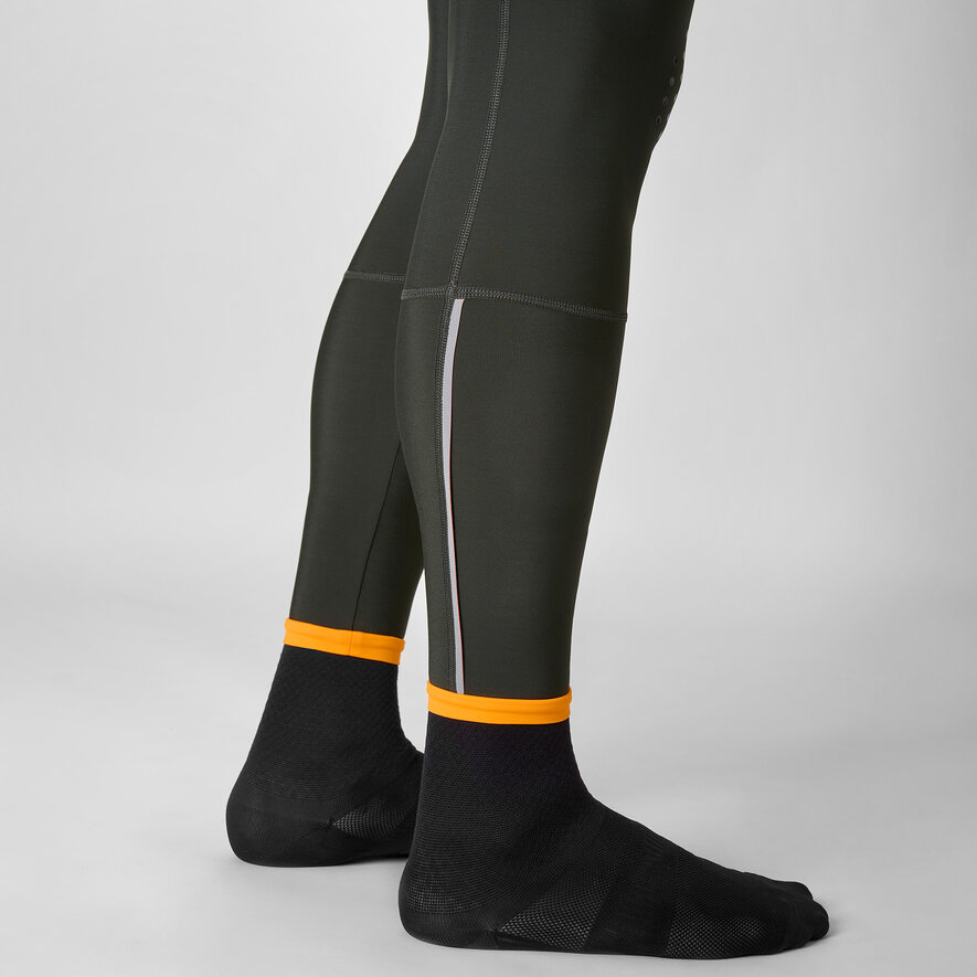 BECOME SPEED MEN'S WINTER BIB TIGHT, GREEN, hi-res-1
