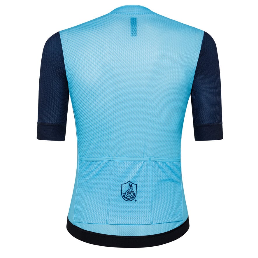 OSSIGENO JERSEY - SHORT SLEEVE - BLACK, BLEU CLAIR, hi-res-1