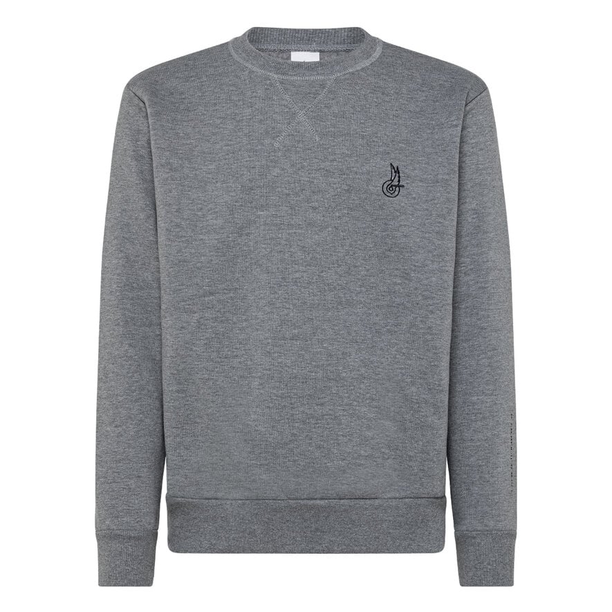 SWEATSHIRT LOGO - BLUE, GREY, hi-res-1