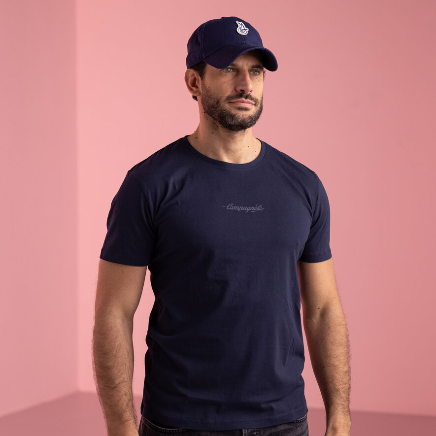 WINGED LOGO T-SHIRT - BLUE, BLUE, hi-res-1