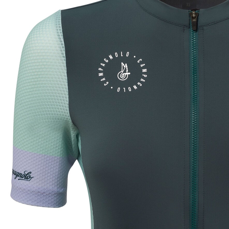 BECOME SPEED RACE JERSEY - SHORT SLEEVE - GREEN, GRÜN/LILA, hi-res-1