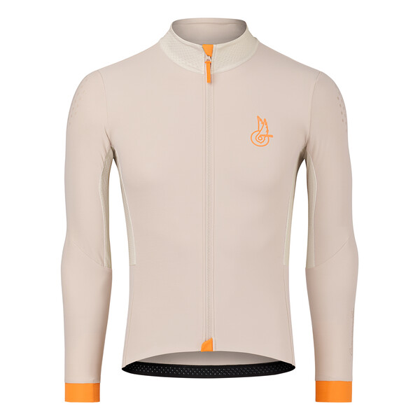 Beige WINTER-LANGARMTRIKOT BECOME SPEED - Campagnolo S.r.l.
