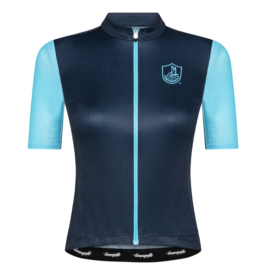 INDIO WOMAN JERSEY - SHORT SLEEVE - GREEN, BLAU, hi-res-1