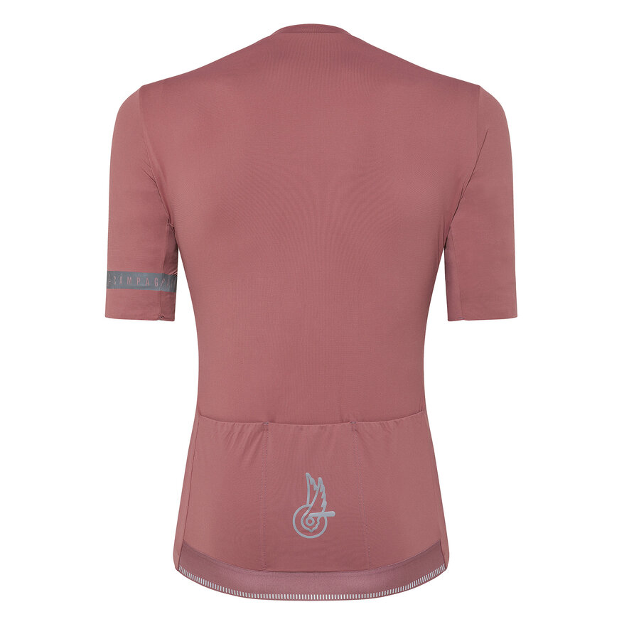 DREAM BIGGER RACE JERSEY - SHORT SLEEVE - SILVER, Terracotta, hi-res-1