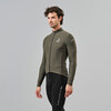 DREAM BIGGER THERMAL JERSEY - LONG SLEEVE - FOREST GREEN, VERT, hi-res-1